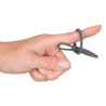 PENIS PLUG Plug Penis Silicone avec Anneau 5.5cm - Diamètre 8mm